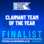 PI Awards Claimant Team of the Year Finalist logo